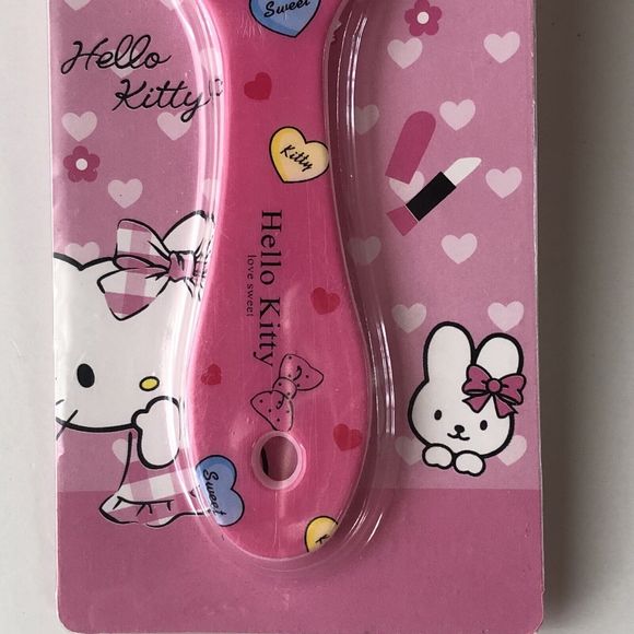 Hello Kitty Kids Hair Brush with Poodle - Picture 4 of 5